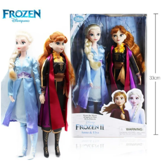 2 Poupées Frozen Elsa et Anna