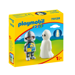 PLAYMOBIL CHEVALIER ET FANTOME 1.2.3