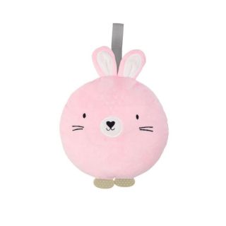 Peluche musicale MoMi Lulu Lapin Rose