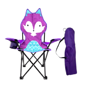 Chaise Animaux Pliable Pour Enfant-Violet 