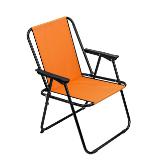 Chaise Pliable de Plage-Orange