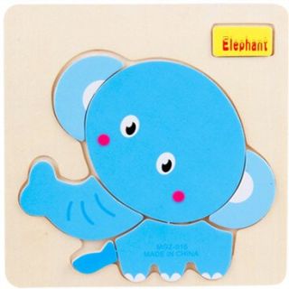 Puzzle en bois - Elephant