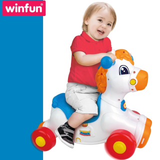 CHEVAL A BASCULE JUNIOR RIDER 2en1