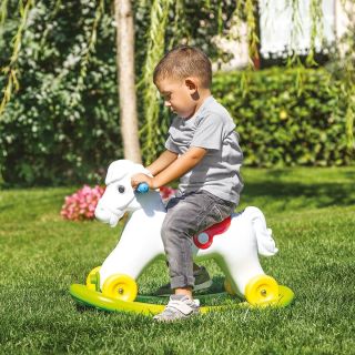 Cheval  Bascule avec Roues 2 en 1 - Dolu