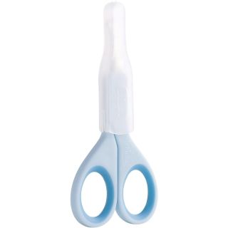 CISEAUX À ONGLE ANATOMIQUES BLEU CIEL
