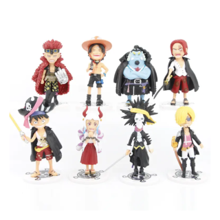 Coffret de 8 figurines - One Piece