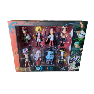 Coffret de 8 figurines - One Piece