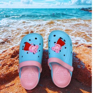 Crocs Pépa-Pig -Rose / bleu-20-21