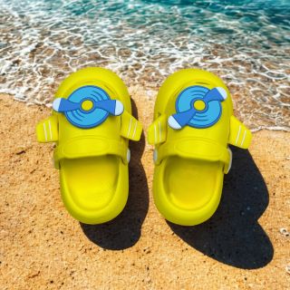 Crocs Enfants-jaune-22-23