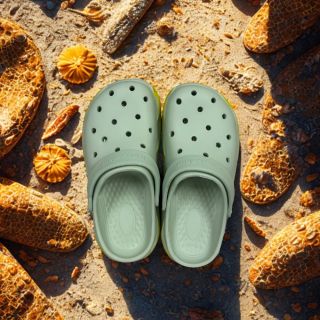 Crocs Pour Enfant ASST-Vert-Modèle 8-22-23