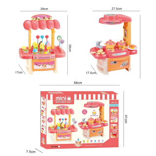 Cuisine 2 EN 1 Avec Accessoires 49PCS