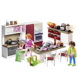 Cuisine aménagée Playmobil