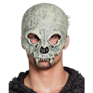 Demi-masque mousse Crâne