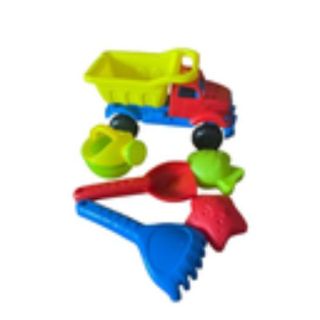 Camion de plage avec accessoires