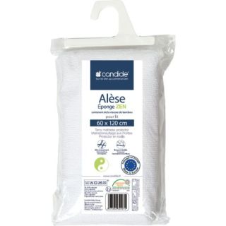 Alèse éponge 60x120cm Blanc