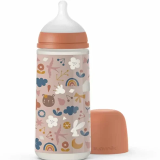 Suavinex Biberon symétrique SX PRO corail 6m+ 360ml