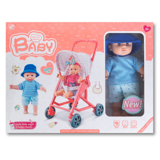 Doll Set Poupée Avec Poussette
