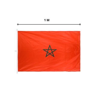 Drapeau du Maroc-1m