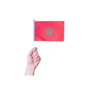 Drapeau du Maroc Moyen 20x28cm