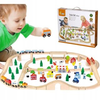 Jeu de construction train 90 pcs