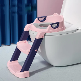 Echelle Réducteurs de Toilettes Training -Rose