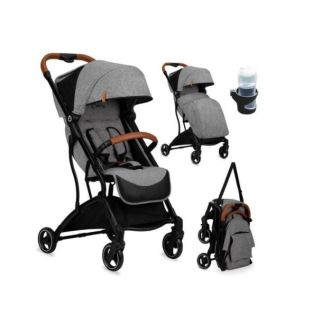 Poussette Ofra Pliable Gris - Momi