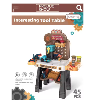 Table de Construction 45pcs - Interesting Tool Table