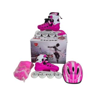 Ensemble de Patins à Roulettes-M 31-34-rose