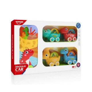 Ensemble Tapis Circuit  avec Mini Voiture Dinosaure - Huanger