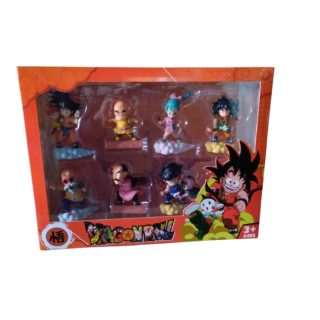 Figurine de Dragon Ball 10 pcs avec  Nuage Magique