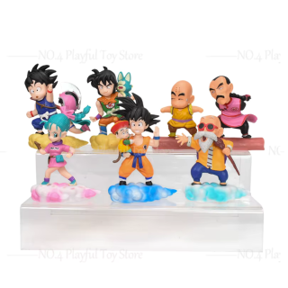 Figurine de Dragon Ball 10 pcs avec  Nuage Magique