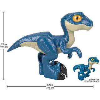 Fisher Price  Jurassic World Imaginext  Dinosaure Raptor XL articulé 24cm