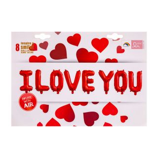FOIL BALLON I LOVE YOU 