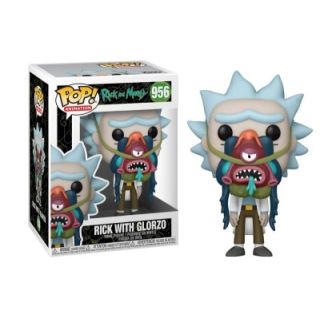 Funko POP Animation: Rick & Morty- Rick w/ Glorzo