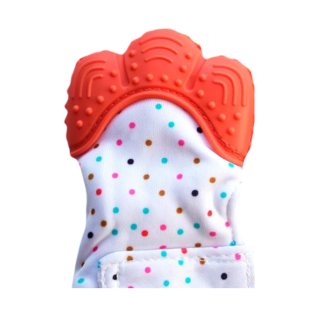 Gant De Dentition En Silicone-Orange