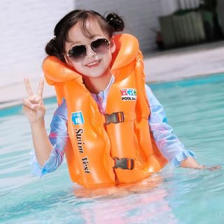 Gilet Gonflable Enfant SWIM - Bestway-Orange