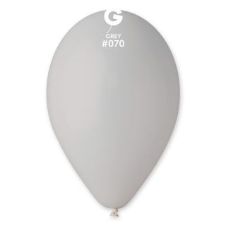 Sachet 100 ballons gris 26 cm