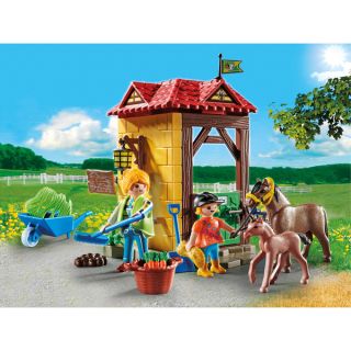 Playmobil Country Starter Pack Box et poneys