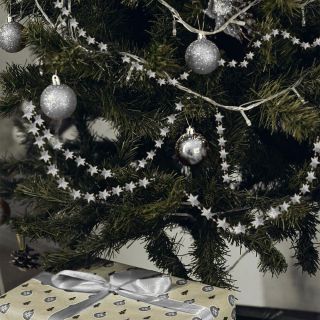 GUIRLAND METALLIQUE ETOILES 5M 3 COUL ASS-Grey