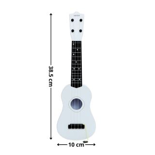 Guitare Club Pour Enfant Taille Moyenne-Blanc