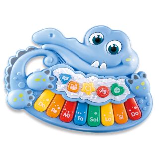 Piano crocodile avec son et lumière - assortie