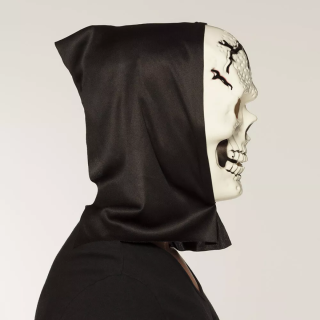 Masque Tête De Mort Avec Capuche