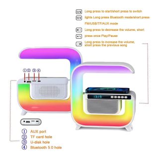 Haut-Parleur Avec Chargeur Sans Fil