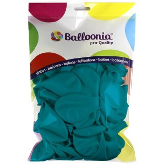 Sachet 100 Ballons Turquoise 