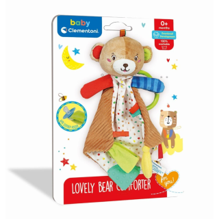 Hochet Lovely Bear Comforter