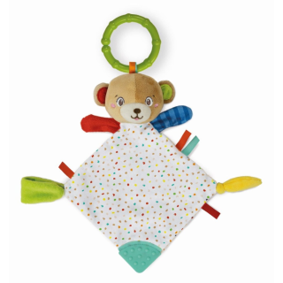 Hochet Lovely Bear Comforter