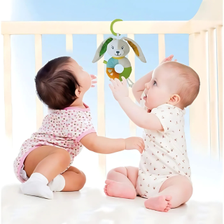 Hochet Lovely Soft Bunny Rattle - Clementoni