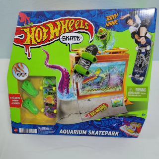 HOT WHEELS - SKATE - COFFRET SKATEPARK DROP IN