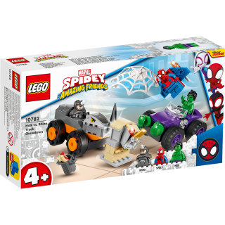 LEGO Marvel Hulk contre Rhino Monster Truck Showdown