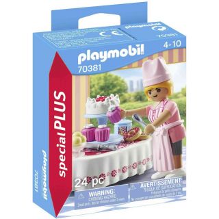 Candy Bar Baker With Dessert Table Playmobil